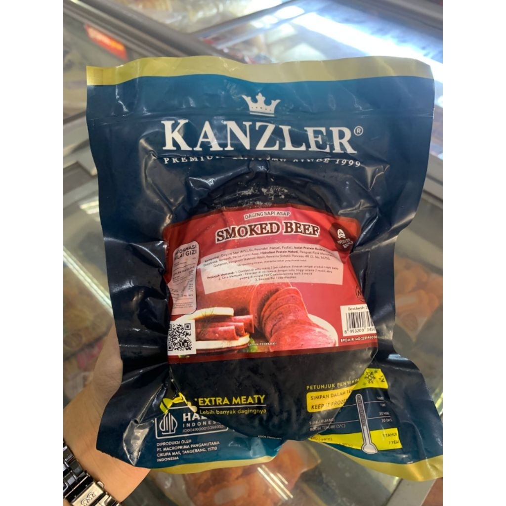 

KANZLER SMOKED BEEF / DAGING SAPI ASAP 250GR