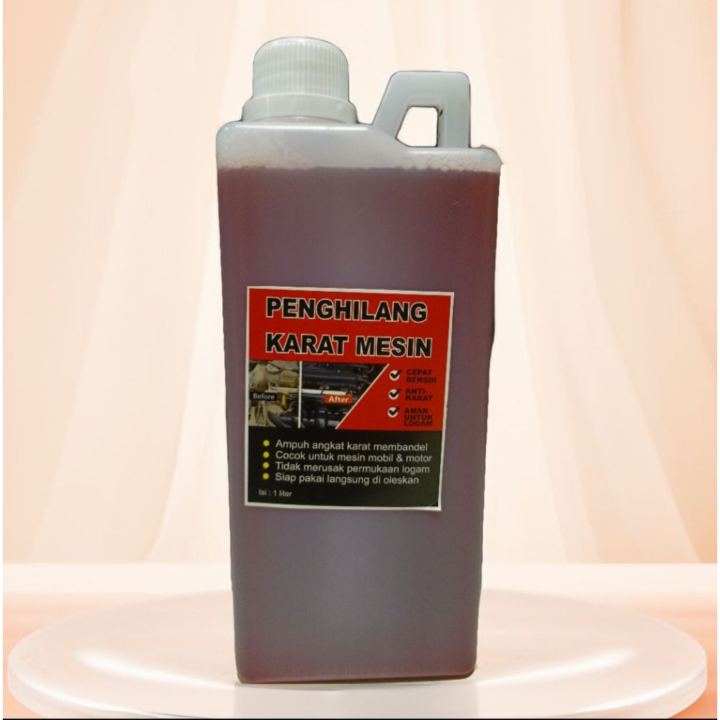CAIRAN PEMBERSIH KERAK MESIN MOBIL/MOTOR/PEMBERSIH BLOK MESIN&OLI 1LITER