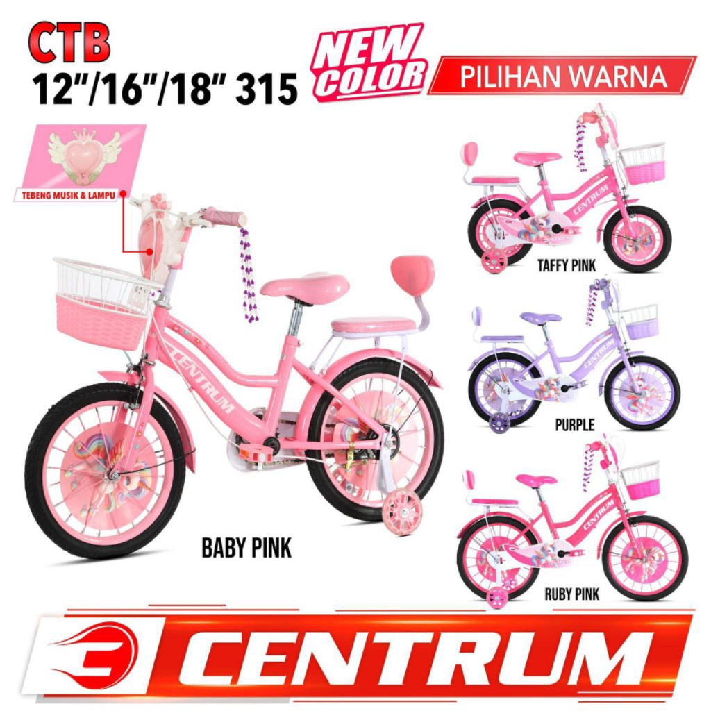 Sepeda mini Centrum 16 inch