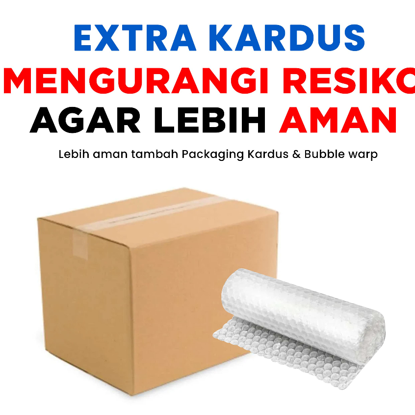

Bubble Wrap, Kardus Extra Packaging / Tambahan Bubble Wrap Untuk Packing - Bubble Wrap