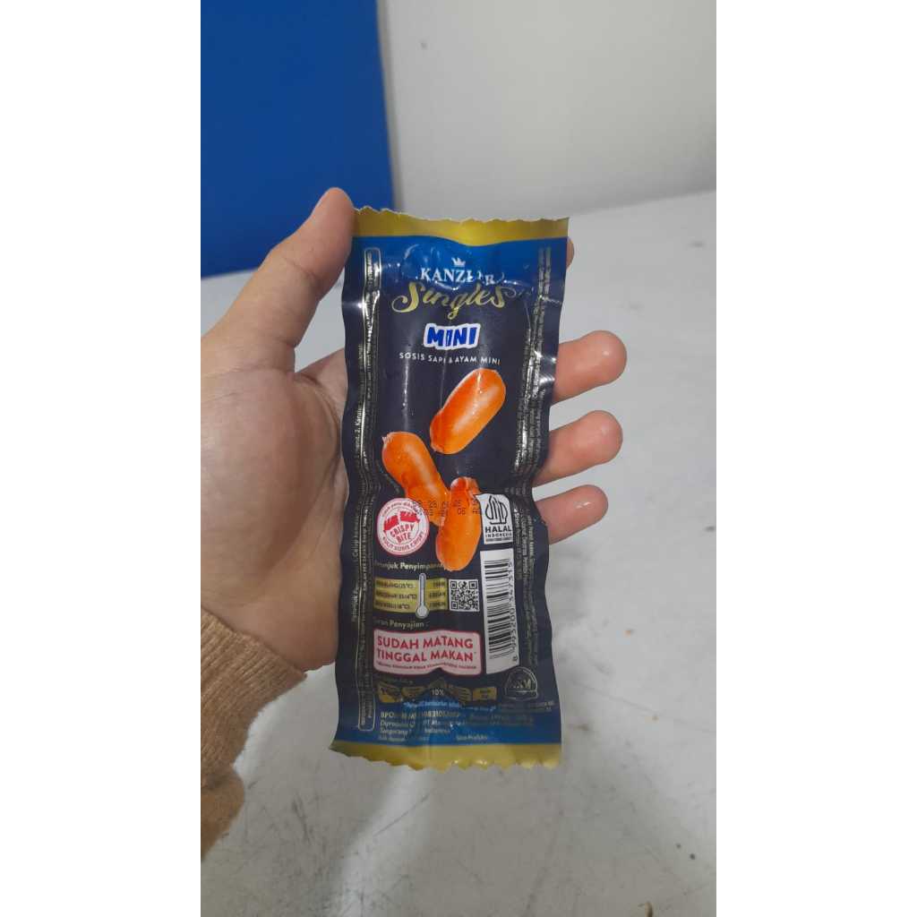 

Kanzler sosis single cocktail 55gr