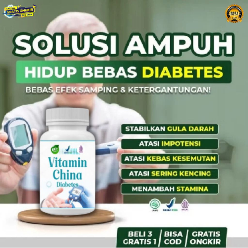 Bisa Cod Vitamin Cina - vitamin untuk diabetes, perbaikan pankreas