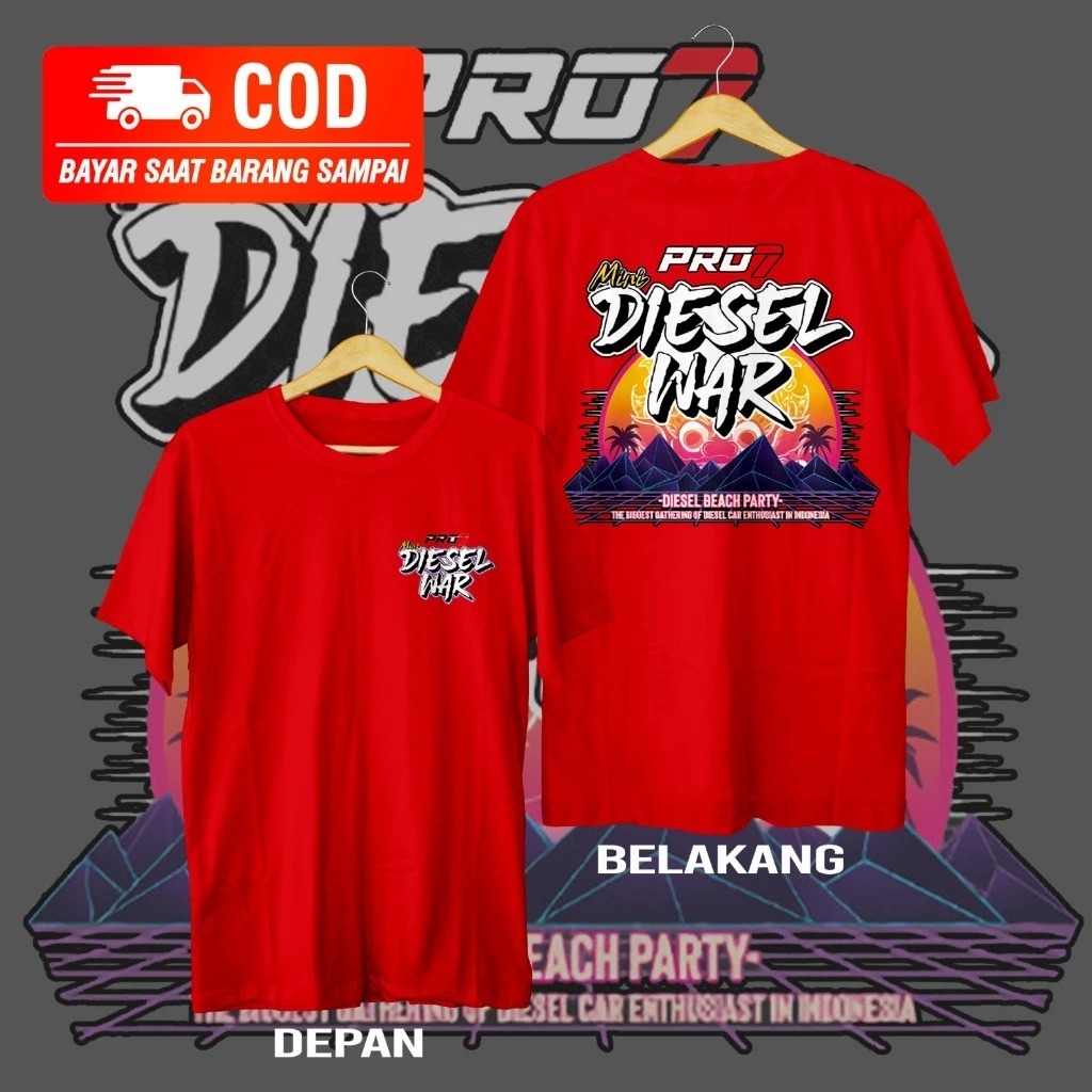 KAOS Diesel War Pro7  KAOS DISTRO Diesel War Pro7  PRIA WANITA