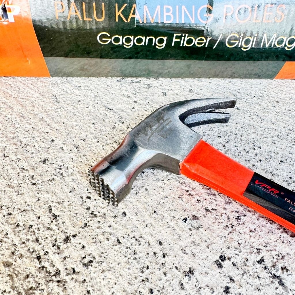 Palu Kambing Gagang Fiber Gerigi Magnet Vpr 8 Oz
