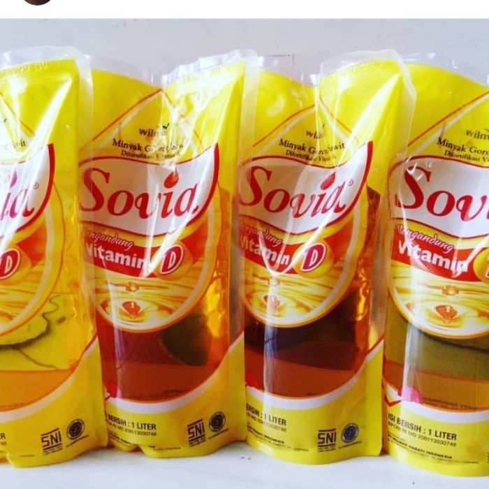 

MINYAK GORENG SOVIA 1LITER X 1 DUS