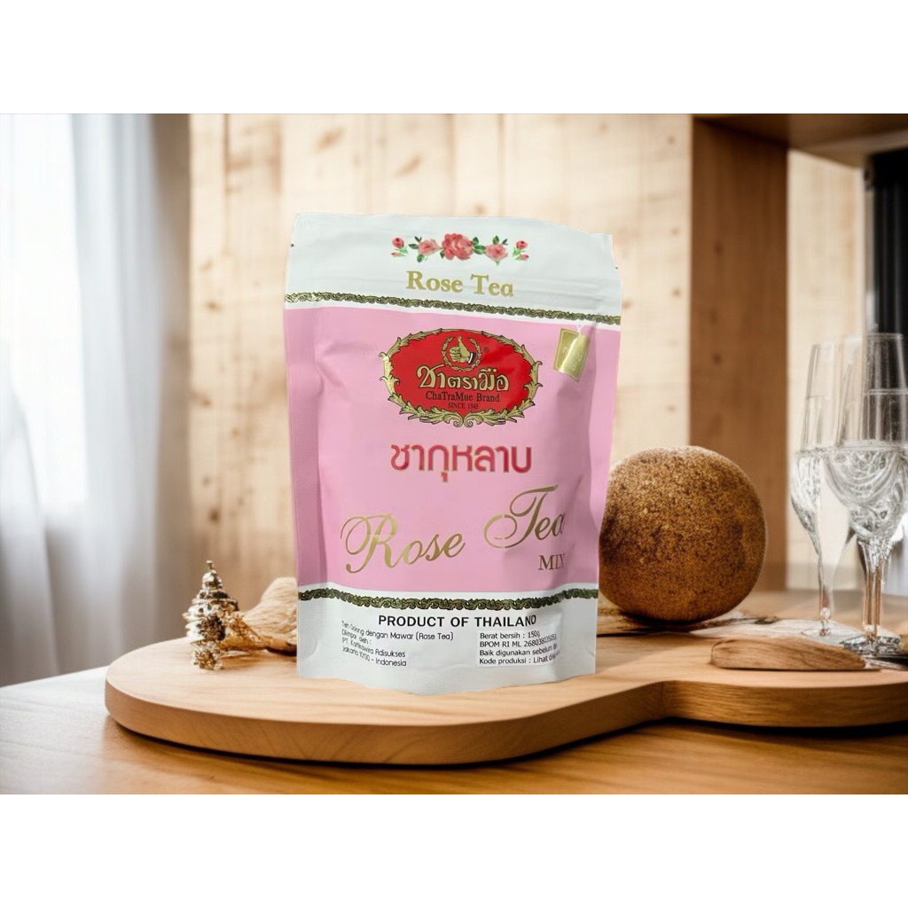 

Thai Rose Tea Chatramue 150 gr Teh Mawar