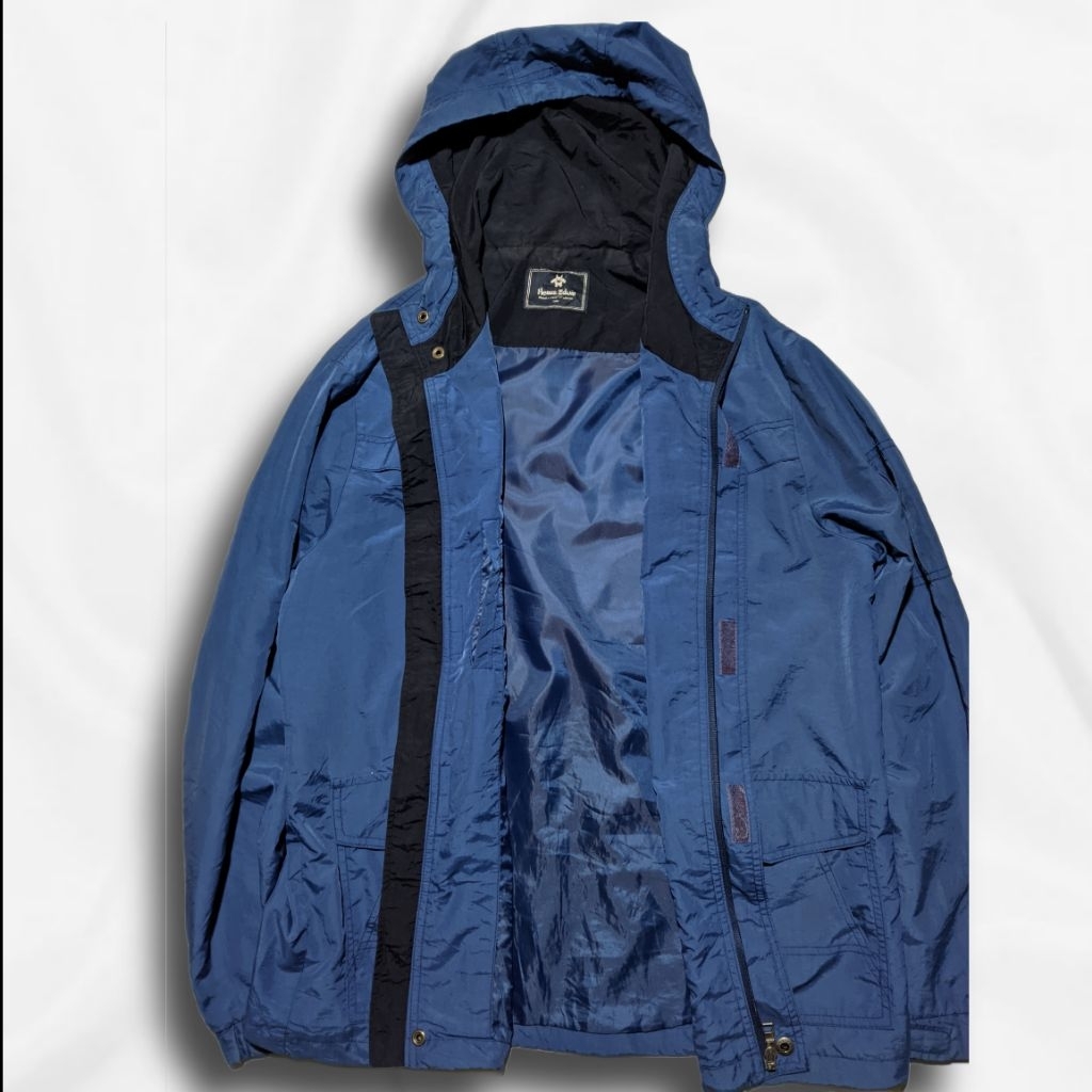 jaket outdoor henus edwin - tahan angir size L - Fit XL