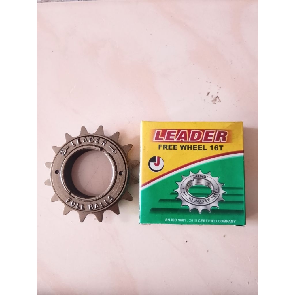 Gear Single Speed 16T / Leader Gear Belakang Sepeda BMX Dan Lainnya