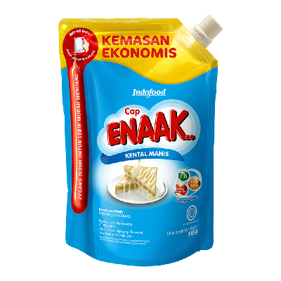 

Cap ENAAK krimer Kental Manis Putih Pouch 545 gr