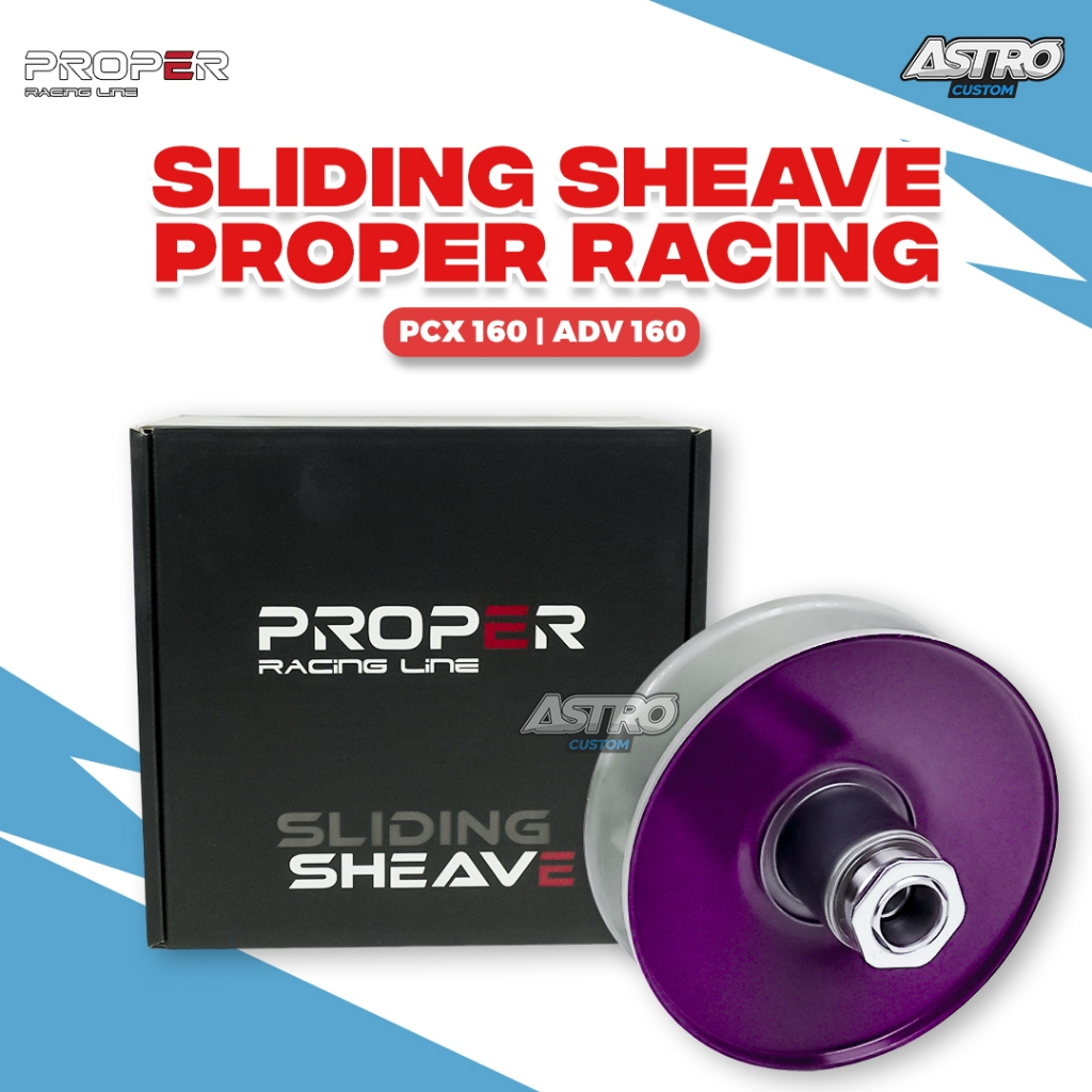 Pulley Belakang Proper Pcx Adv 160 K1Z Sliding Sheave Assy Original CVT Racing Part Akselerasi