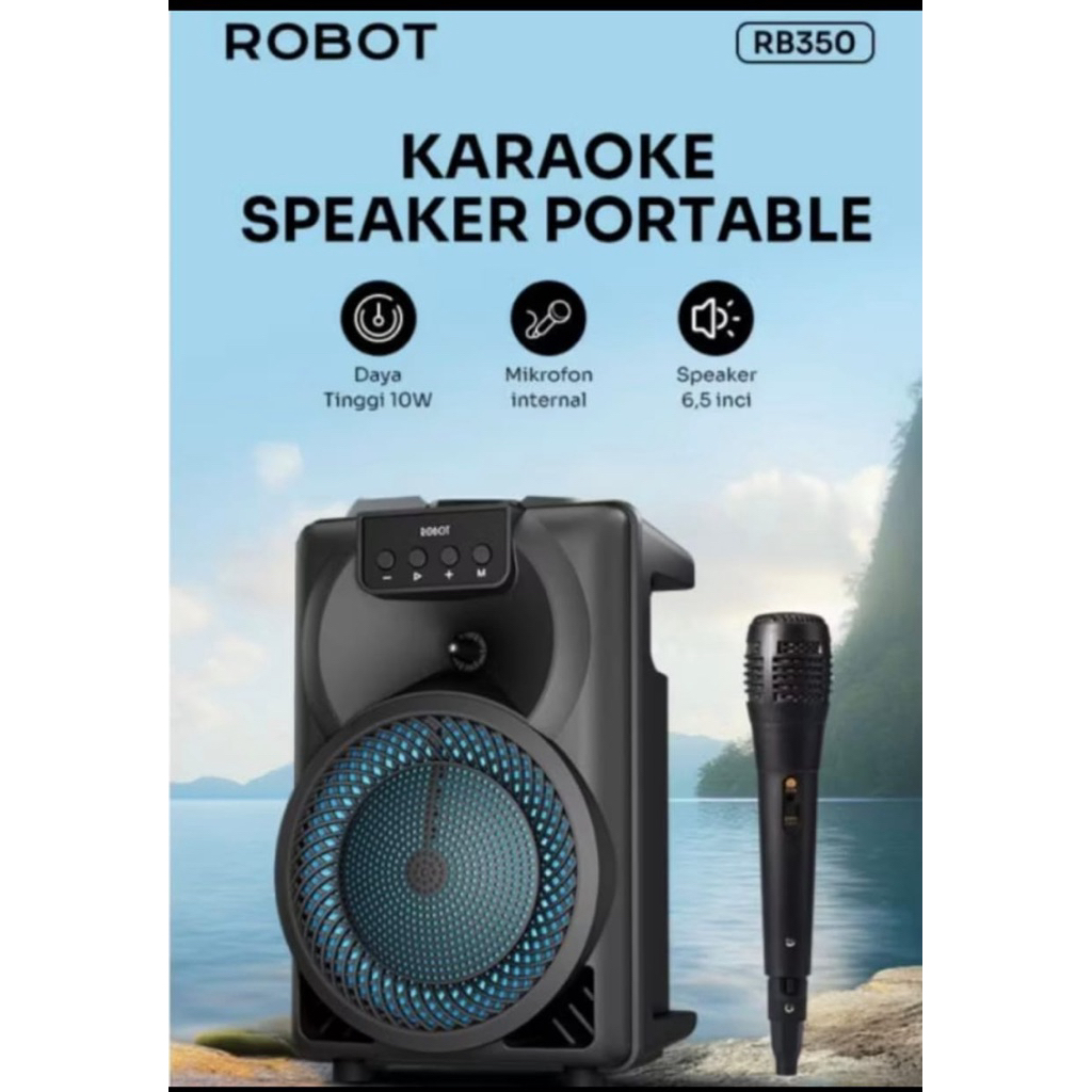 speaker robot + microphone rb350