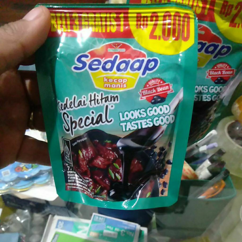 

Kecap Sedaap 2000 an 77gr