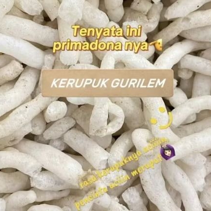 

Kerupuk Gurilem Sedeeep Cemilan Snack Pedas Asin Kering