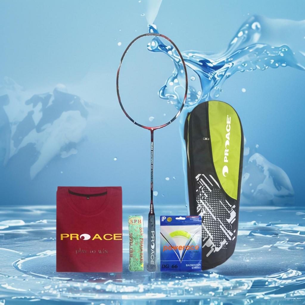 Raket ProAce Sweetspot 950 Bonus Komplit Raket Badminton Pro Ace Sweetspot 950