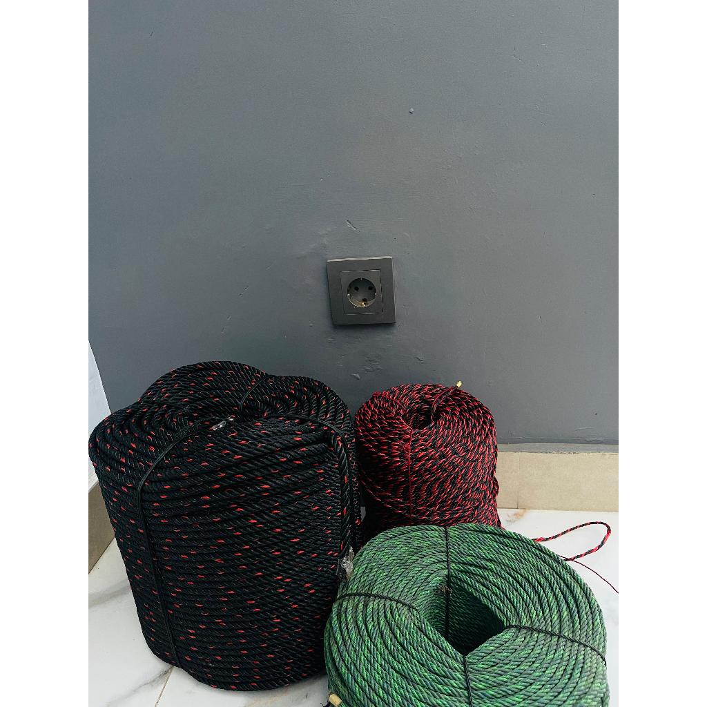 Tali Tambang Plastik 4 mm HARGA PER 1/2 kg / Tali Tampar Kiloan 4mm /Tali Tambang Harga Per ( 1/ 2 K