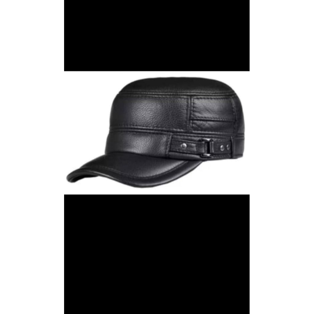 

topi kulit asli kulit domba