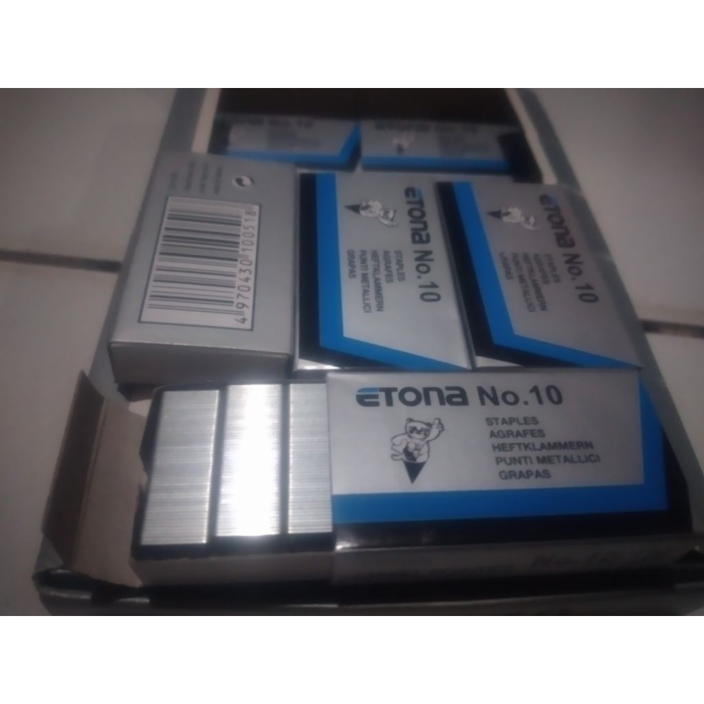 

Isi Staples / Hekter Etona No 10 / Ecer Per Pcs