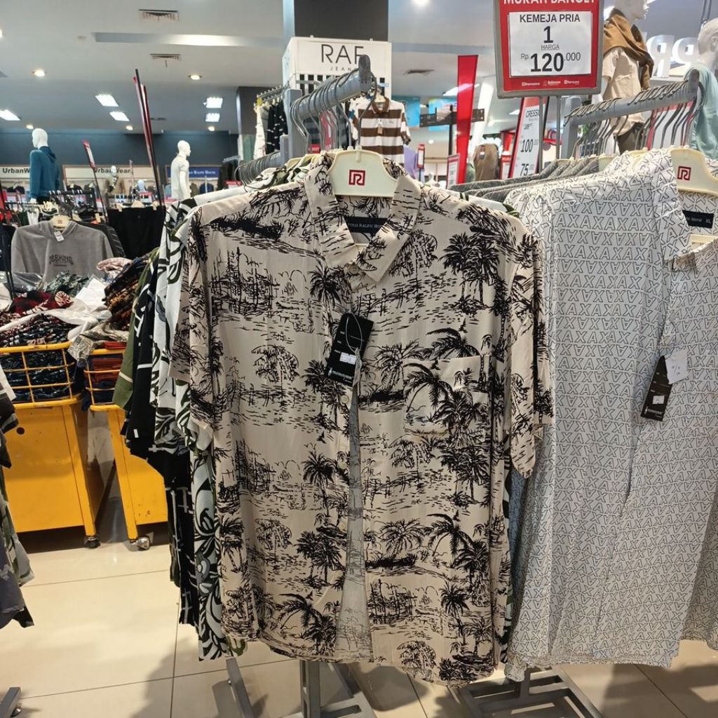 kemeja rayon polo Ralph house