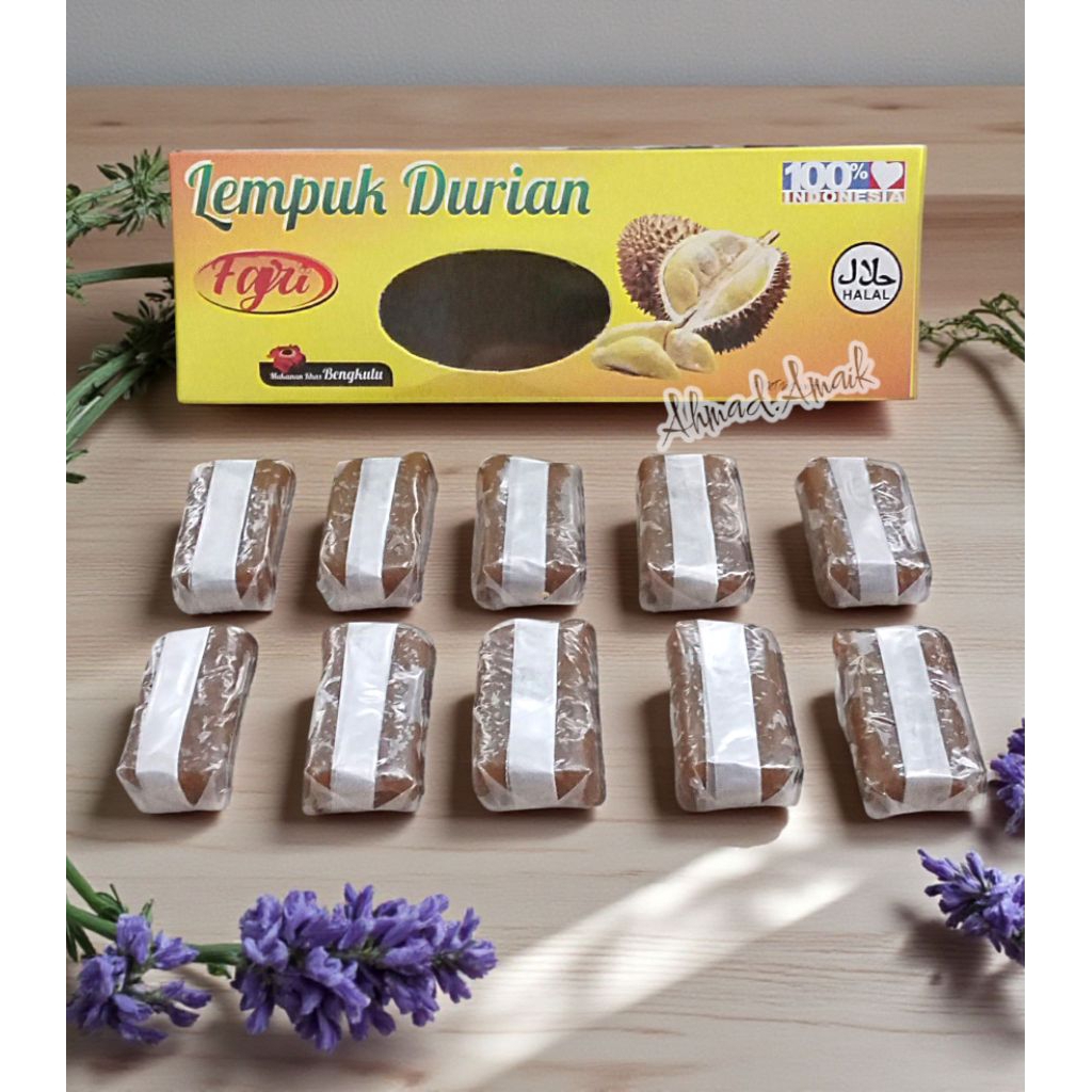 Lempuk Durian Bengkulu Potongan Isi 10 Pcs