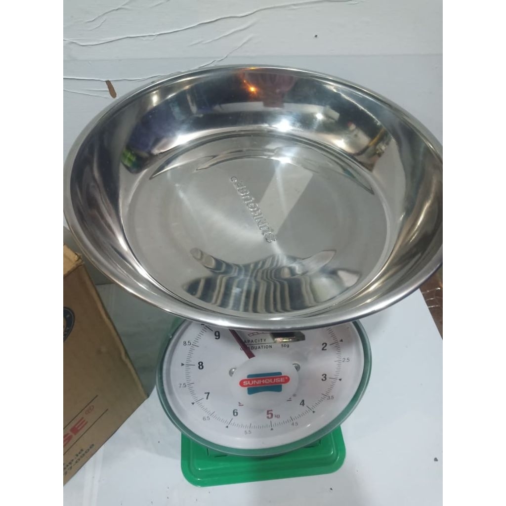 Timbangan sunhouse made in vietnam Ukuran 10 kg Harga rp 350. 000Barang baru