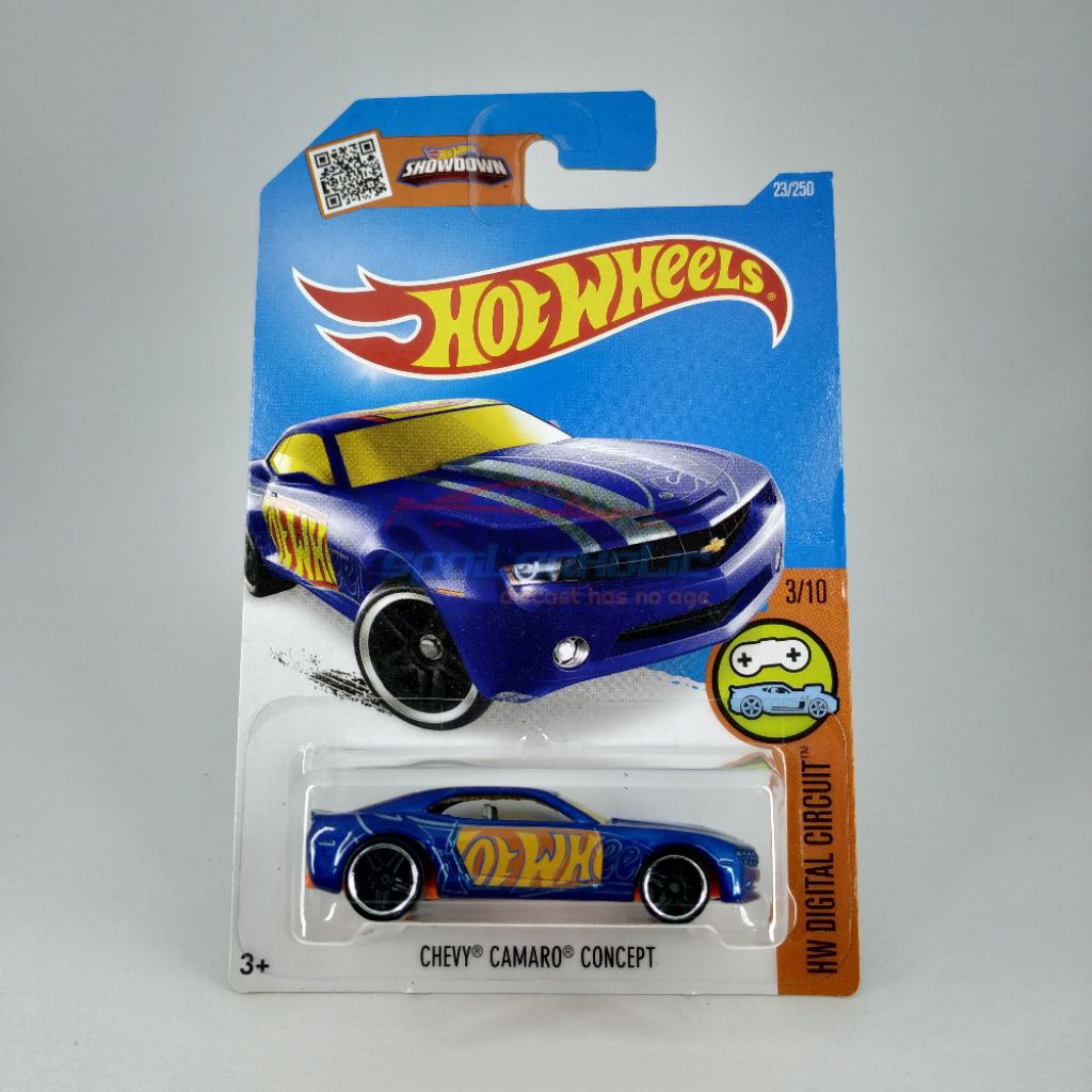 Hot Wheels 2016 - Chevy Camaro Concept Blue