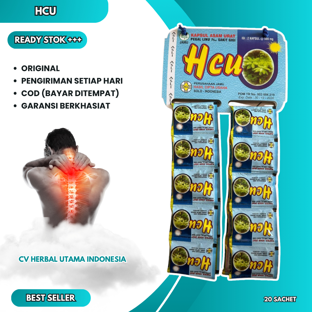 

HCU Kapsul Original 20 Sachet