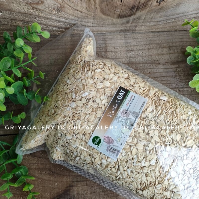 

Rolled Oat 1kg Oat gandum utuh Havermut gandum kasar cocok untuk diet dan juga bubur