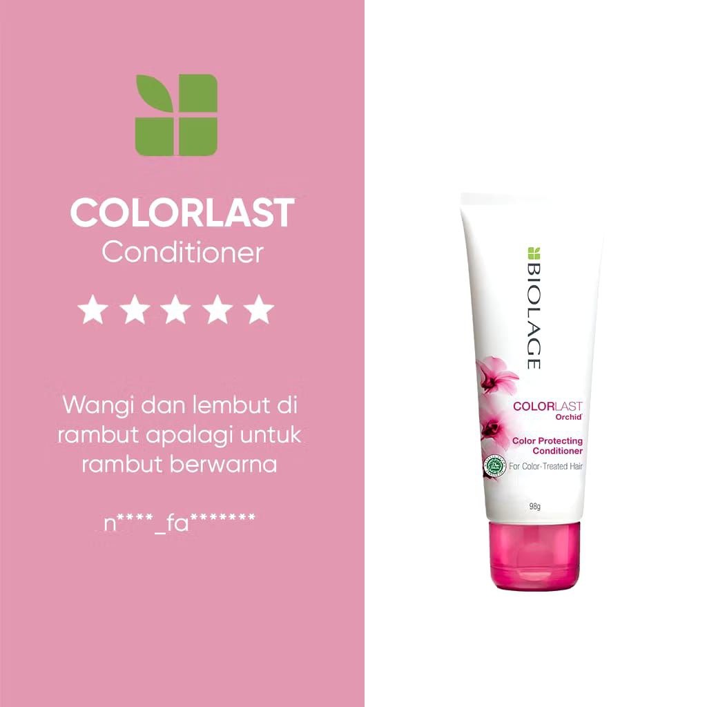 Biolage Indonesia Colorlast Conditioner 98gr - Kondisioner Professional Perawatan Rambut