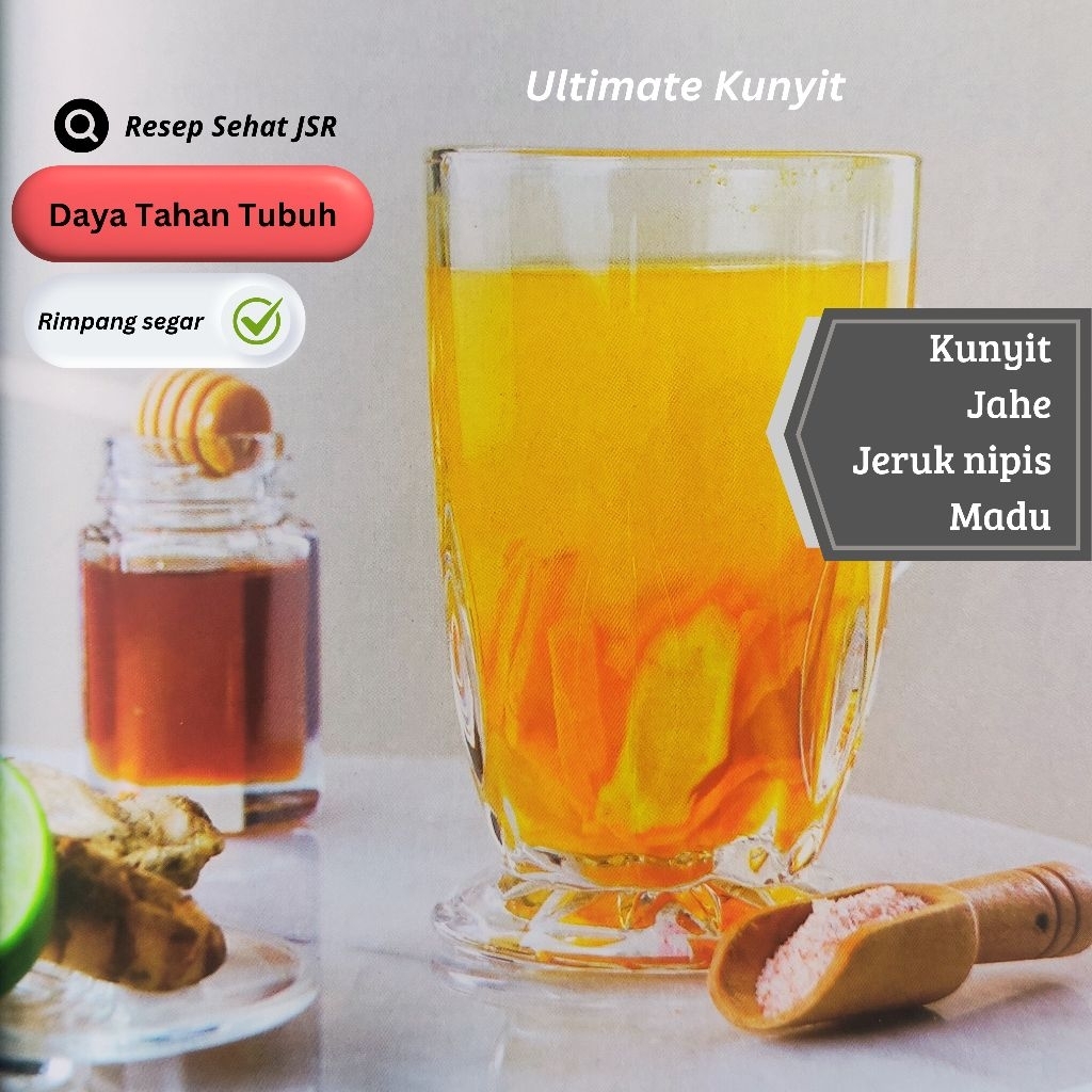 

Ultimate Kunyit Memperbaiki Sistem Pencernaan Daya Tahan Tubuh Menguatkan Tulang Resep JSR dr Zaidul Akbar Rempah Rimpang Segar