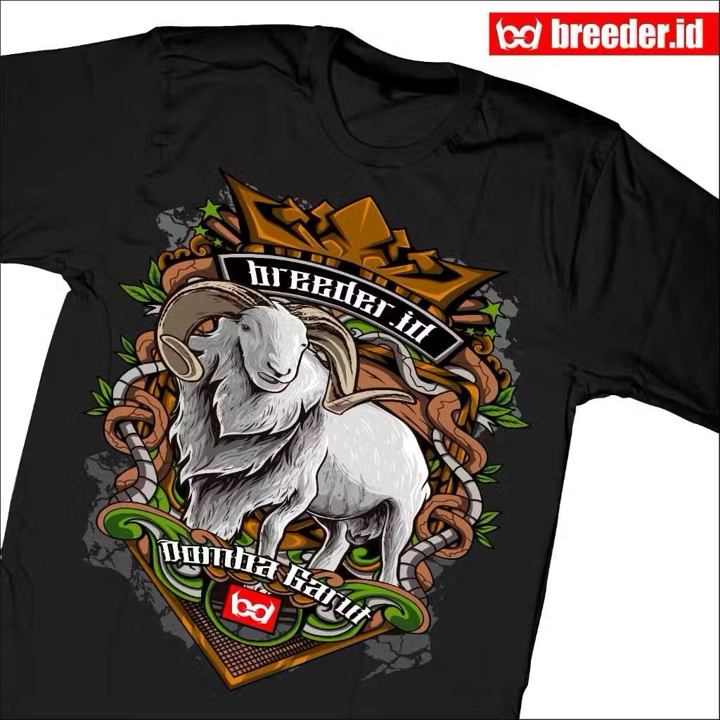 TSHIRT-KAOS PETERNAK KAMBING DOMBA GARUT