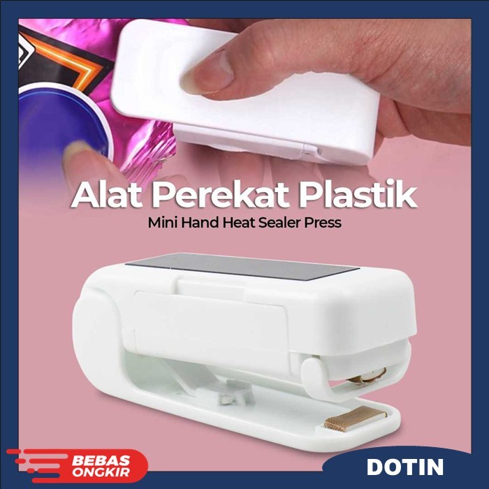 Perekat Plastik Bungkus Snack Makanan Ringan Cemilan Heat Sealer Press