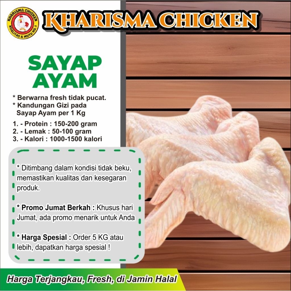 

Sayap Ayam atau Chicken Wings