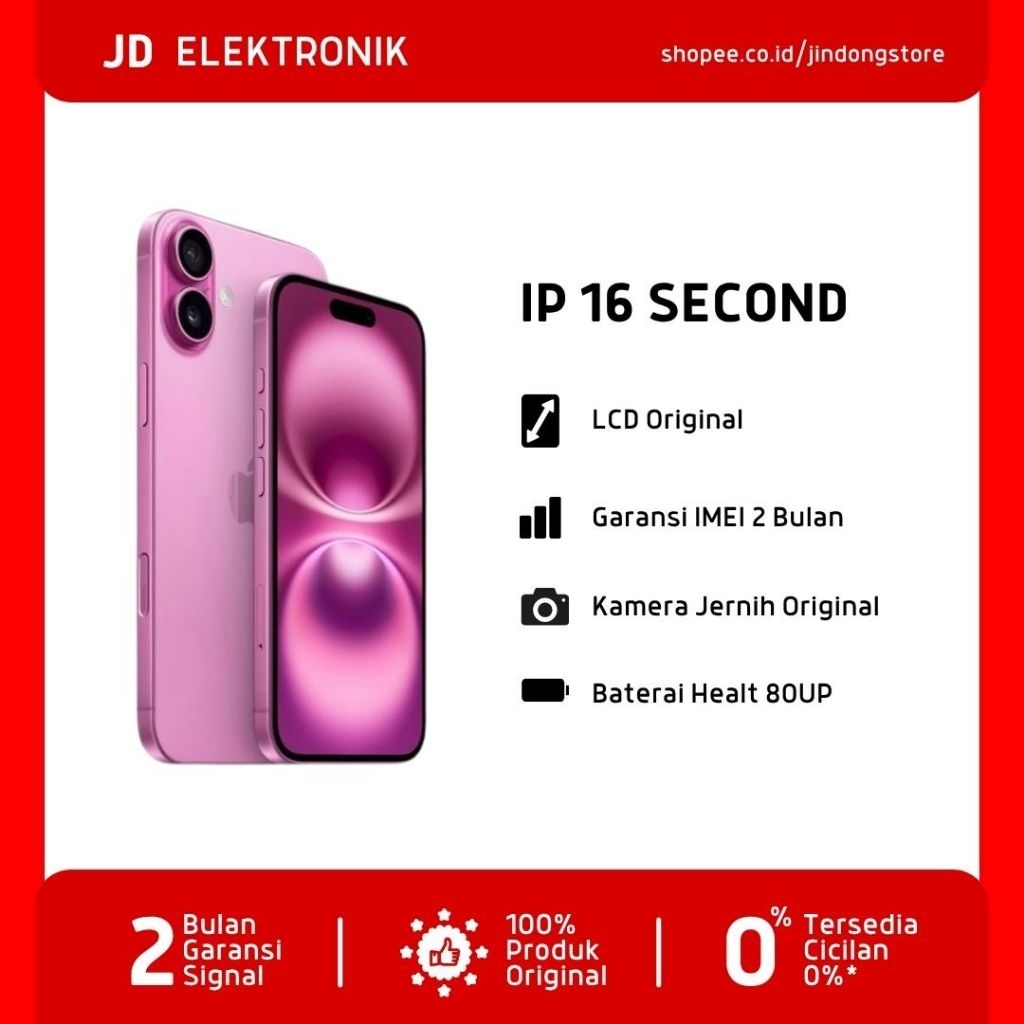 IP 16 SERIES 128GB/256GB SECOND INTER ORIGINAL