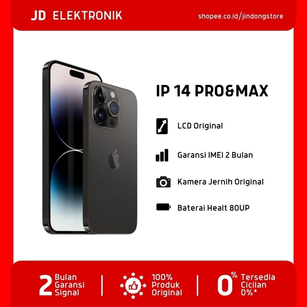IP 14 PRO & MAX  128GB/256GB SECOND INTER ORIGINAL