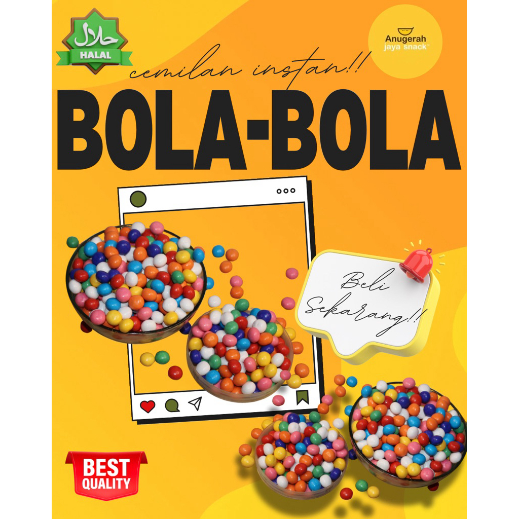 

Biskuit Chacha Bola Bola Pelangi 250gr - 1kg Cemilan Snack Kiloan Makanan Ringan