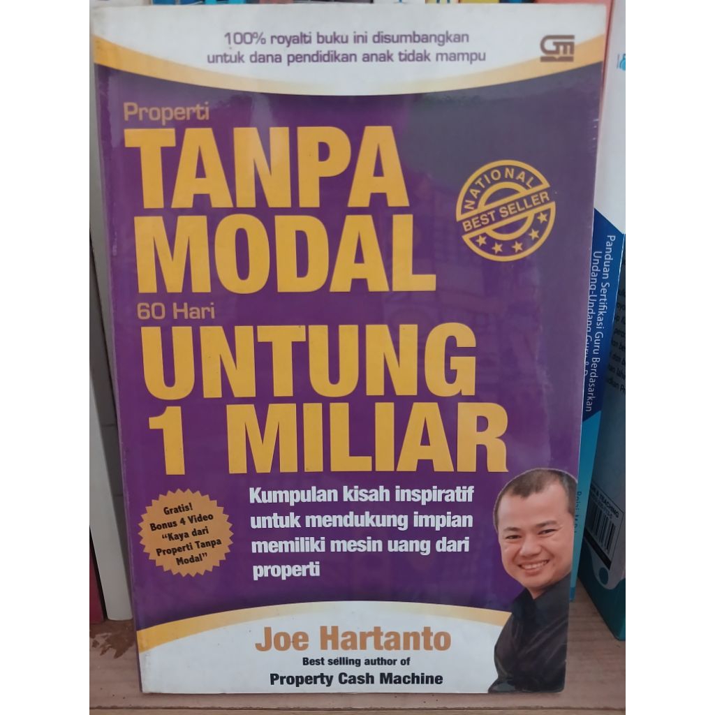 Buku Tanpa Modal Untung 1 Miliar