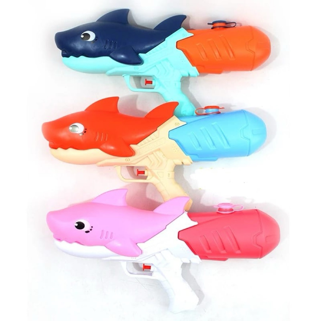 1103 mainan pistol air hiu besar / mainan pistol air murah motif hiu /mainan pistol air motif shark 