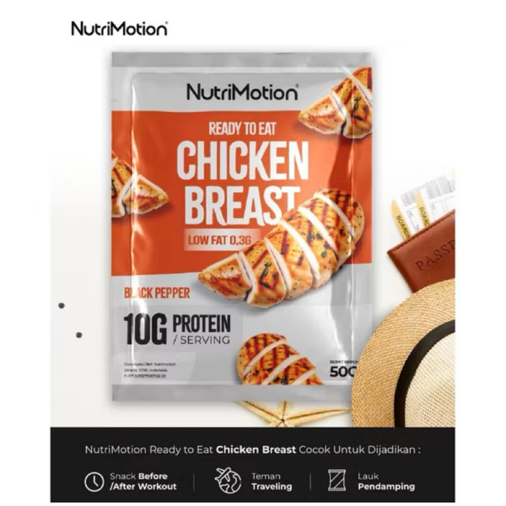 

DADA AYAM SIAP MAKAN CHICKEN BREAST DARI NUTRIMOTION TINGGI PROTEIN RENDAH LEMAK DAN RENDAH KALORI COCOK UNTUK DIET