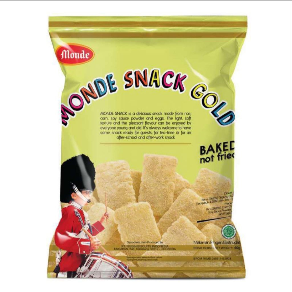 

Monde Serena Snack Gold 27gr
