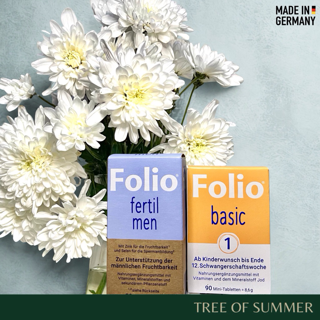 FOLIO - Basic & Fertil Men Suplemen Promil | Program Hamil