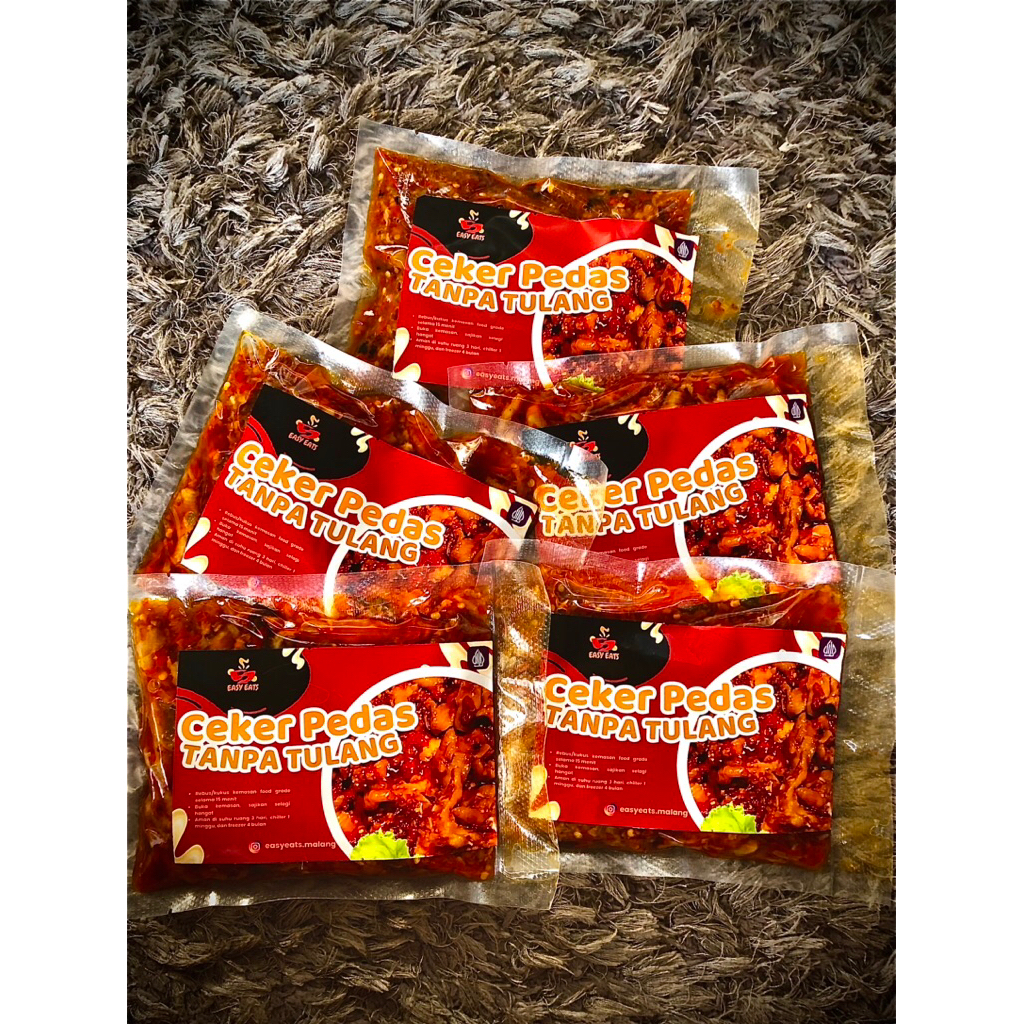 

CEKER PEDAS TANPA TULANG