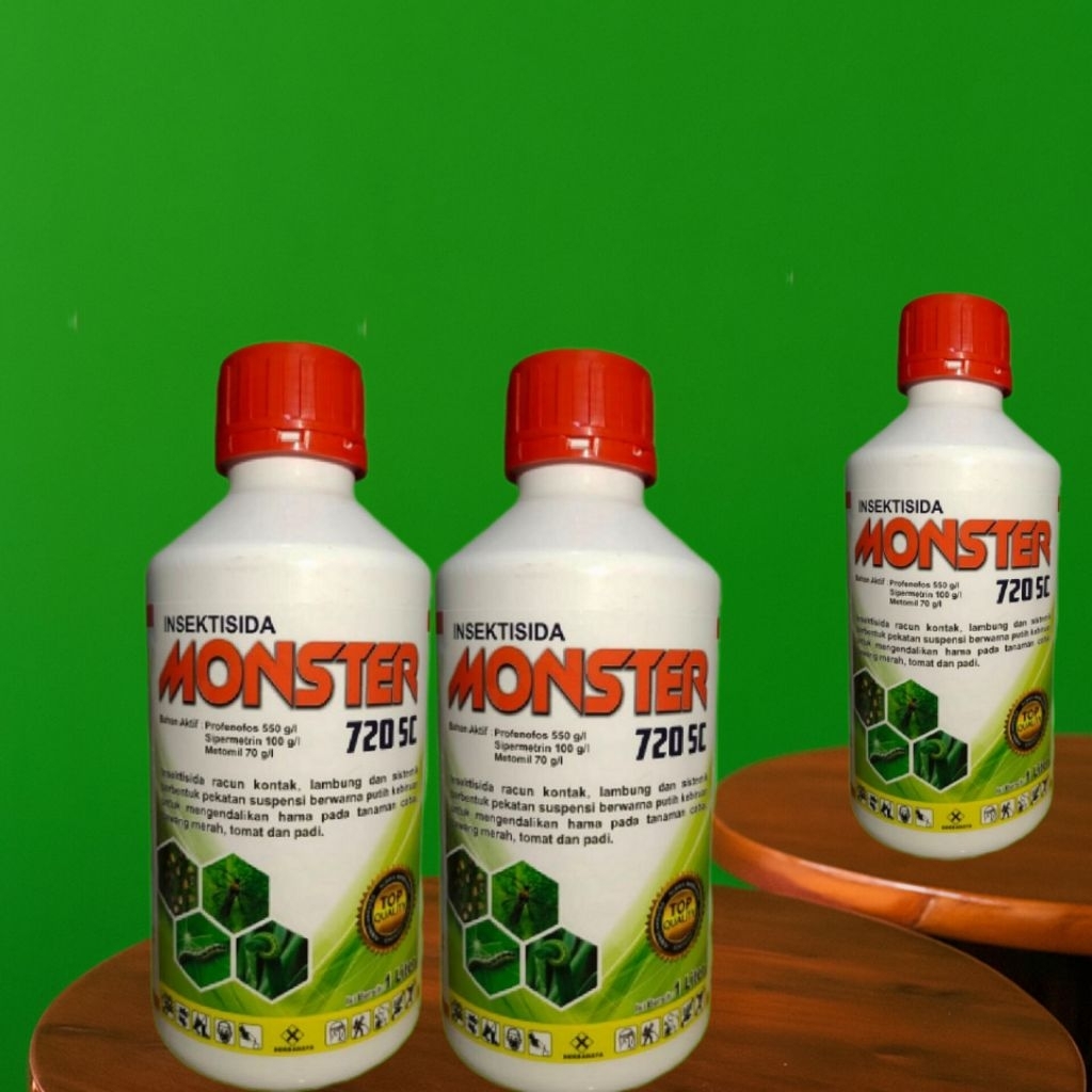 Insektisida MONSTER 1Liter Pestisida Ulat Paling Ampuh