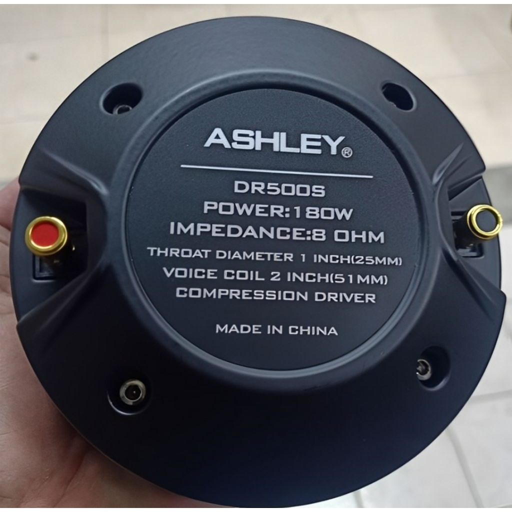 Tweeter Magnet Ashley DR500S Compression Driver Ashley DR 500 S Original