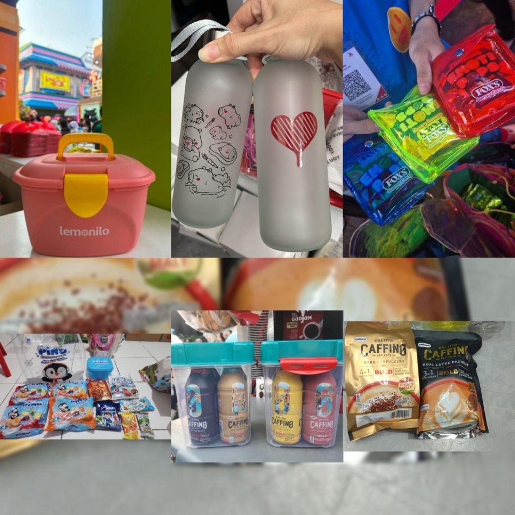 

READY STOCK PRJ paket mie nissin mangkok pink sugus gelas tumblr kapal api lemonilo caffino botol tumblr capybara kopi kenangan
