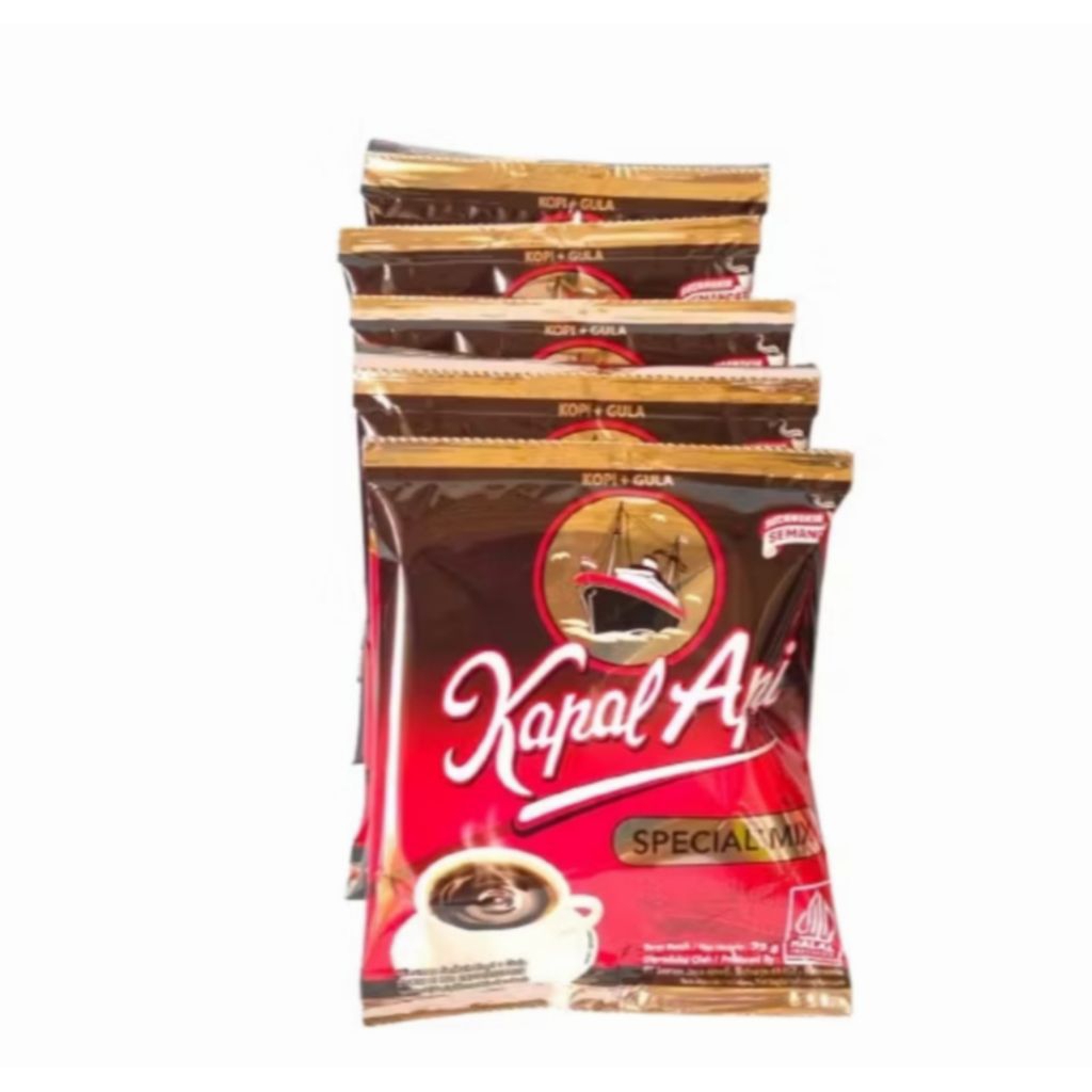 

Kopi Kapal Api Special Mix / Kopi Hitam + Gula (23gr) - Kopi Kapal Api Special Mix 10 Sachet