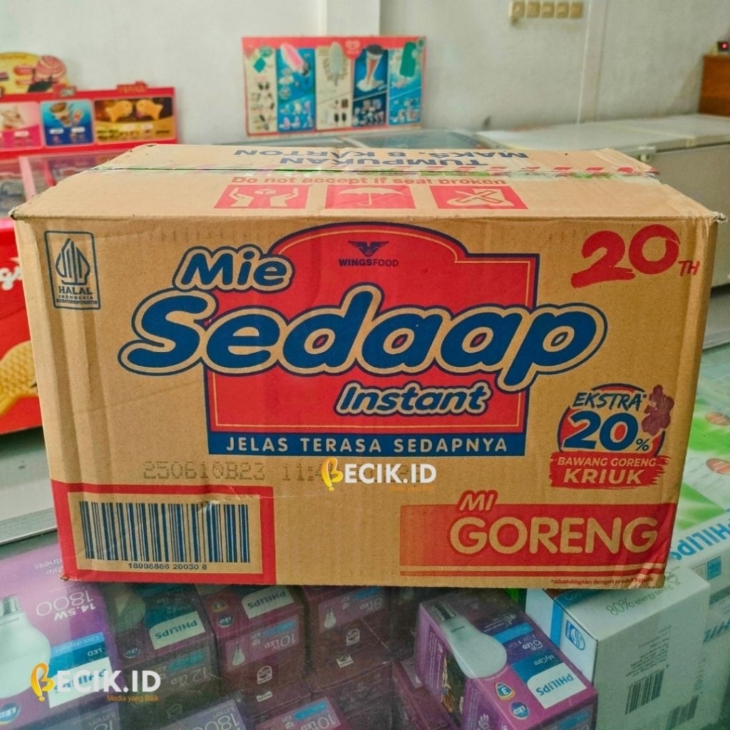 

Mie Sedaap Goreng 1 Karton Isi 40 pcs | Mi Instan Favorit