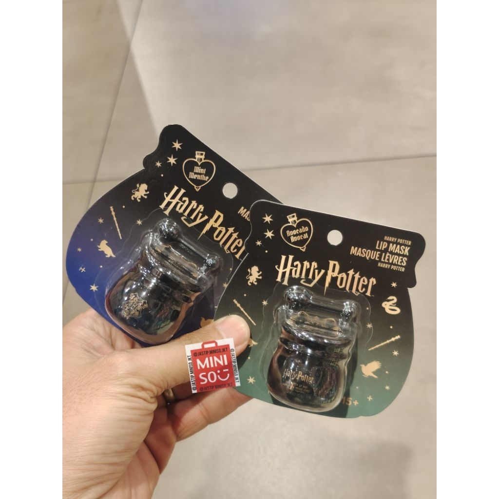 MINISO x HARRY POTTER 🆕 Lip Mask HARRY POTTER Collection (6 gram) AVOCADO / MINT