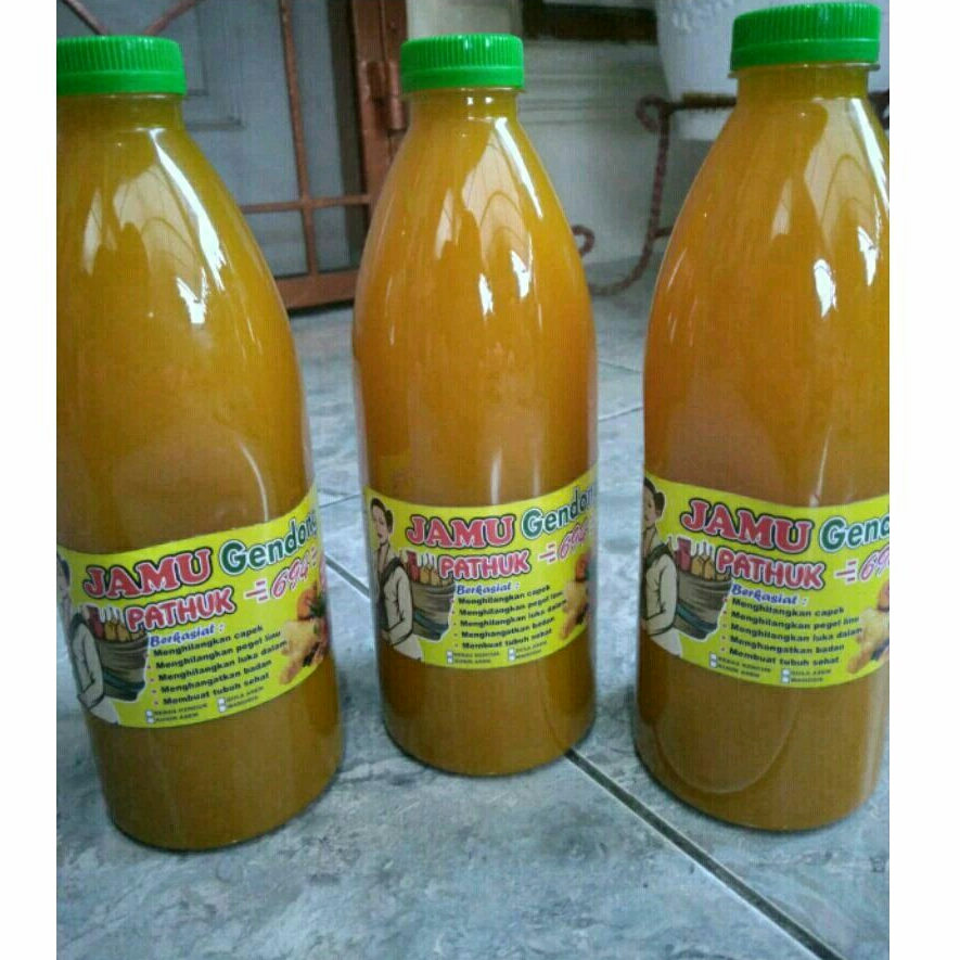

minuman kunyit asem jamu gendong 700ml