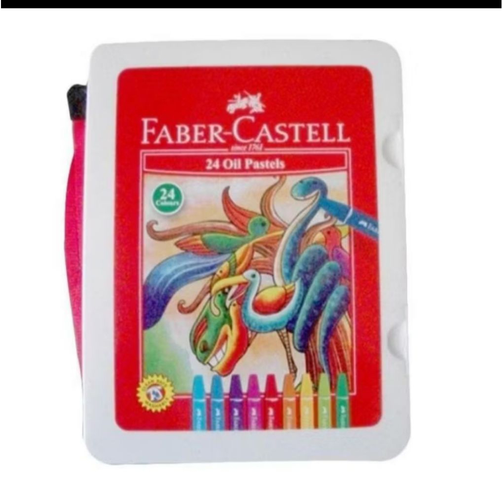 

faber Castell crayon oil pastel 24warna