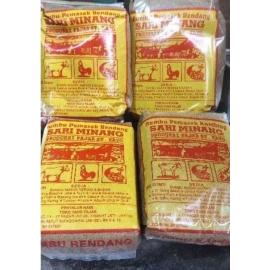 

SARIMINANG Bumbu masak rendang